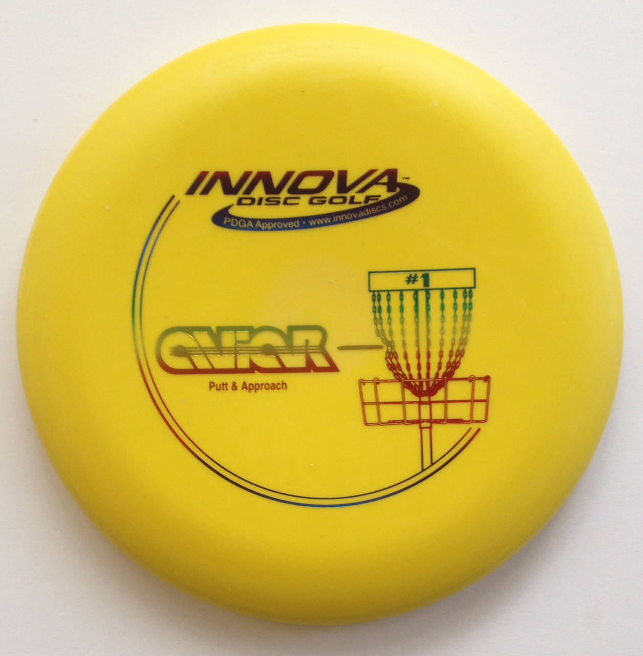 Small Bead Aviar Yellow Rainbow